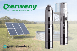 SUMERGIBLES SOLARES CZERWENY Ø3"<br>Cómo elegir según la instalación y necesidad