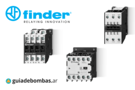 CONTACTORES INDUSTRIALES Serie 6K de FINDER <br>Control confiable para motores y sistemas de bombeo