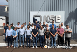 DISTRIBUIDORES de KSB Argentina recorrieron plantas en Brasil para profundizar en procesos y producción
