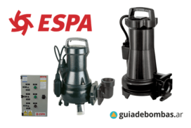 ESPA DRAINEX: bombeo de efluentes y drenaje con máxima confiabilidad