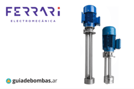 BOMBAS VERTICALES FERRARI en ACERO INOXIDABLE para fluidos corrosivos y aplicaciones de alta pureza
