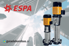 ESPA Multi VS: bombeo multietapa In-Line en acero inoxidable