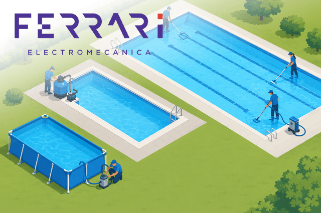 Ferrari: equipos de filtrado para cada tipo de piscina