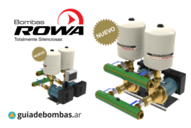 NUEVA LINEA ROWA Press GPR <br>con variador de frecuencia