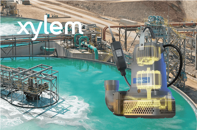 FLYGT BIBO ALPHA <br>eficiencia y tecnología inteligente para el desagote en minería