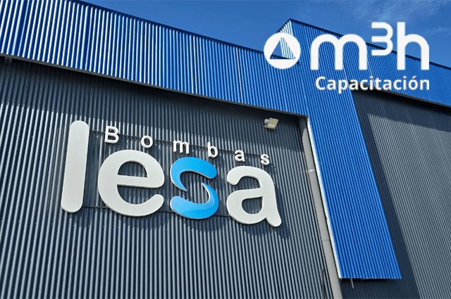 Bombas Lesa profundiza su formación técnica junto a M3h Capacitación