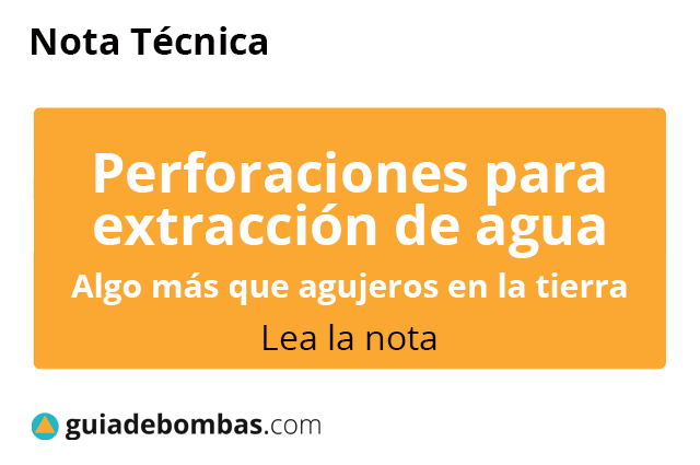 PERFORACIONES PARA EXTRACCIÓN DE AGUA <br>algo más que agujeros en la tierra