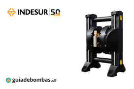 BOMBAS NEUMÁTICAS INDESUR <br>Fabricadas en Argentina.