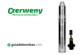 CZERWENY 3S-4S 3TSS-4TSS<br>Sumergibles Ø 3” y 4" Solar a Tornillo