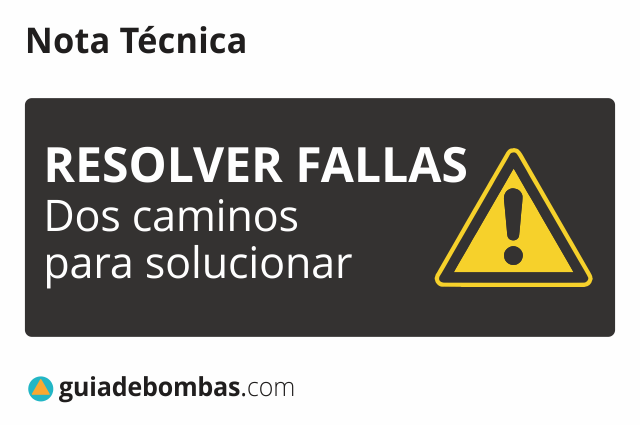 RESOLVER FALLAS <br>Dos caminos para solucionar