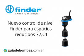 CONTROL DE NIVEL FINDER <br>para espacios reducidos 72.C1