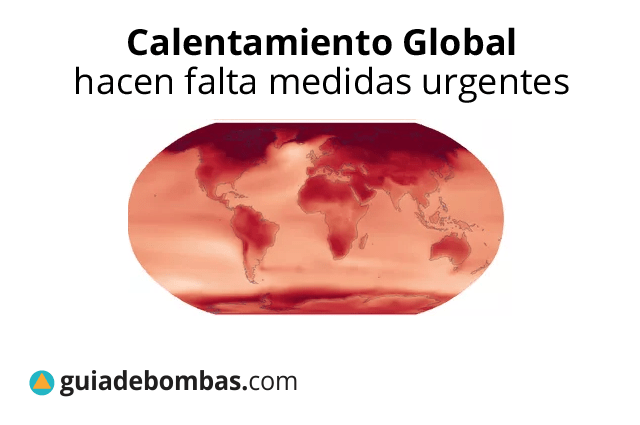 ALERTA DEL CAMBIO DEL CICLO DEL AGUA <br>por el calentamiento global