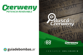 CZERWENY ANUNCIA LOS GANADORES del concurso “Potenciando nuestra historia"