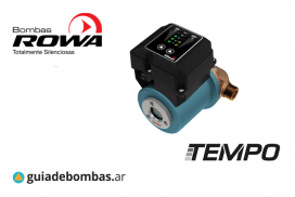 NUEVA ROWA TEMPO <br>Electrobomba recirculadora  sanitaria con temporizador