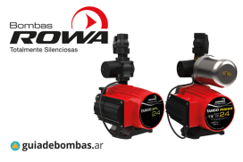 NUEVOS PRESURIZADORES ROWA <br>Tango SFL 24 y Tango Press 24