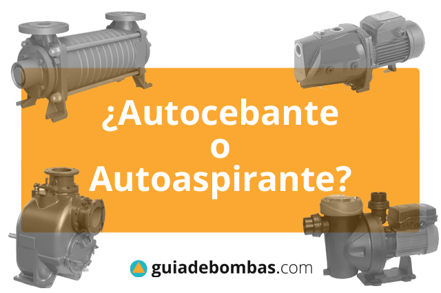 Conozca las diferencias entre <br>LAS BOMBAS AUTOCEBANTES Y AUTOASPIRANTES