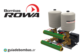 MAS OPCIONES EN GRUPOS DE PRESION ROWA	<br>Se suma el GPR GT 365 VF a la línea de Grupos de Presión ROWA PRESS