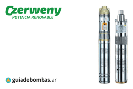CZERWENY EGDa - QGDa <br>Sumergibles Ø 3” a tornillo monofásicas