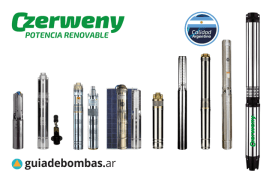 SIEMPRE HAY CZERWENY <br>Conozca todas las opciones de sumergibles de pozo profundo, solares y estándar