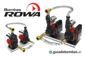 No se quede sin presurización de agua!  <br>NUEVO GRUPO DE PRESIÓN ROWA