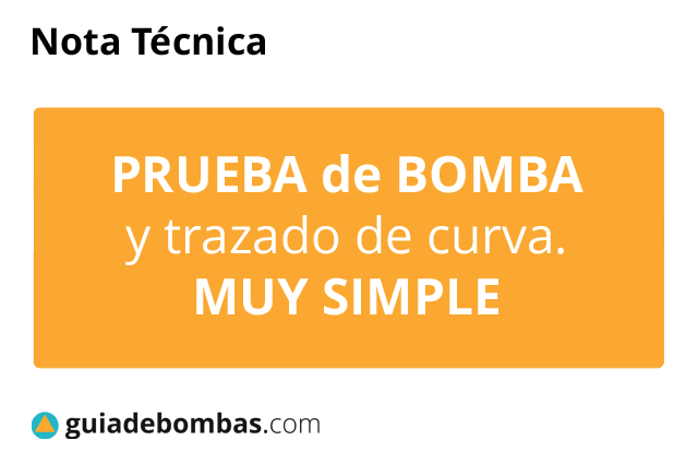 PRUEBA DE BOMBA CENTRIFUGA y trazado de la curva MUY SIMPLE