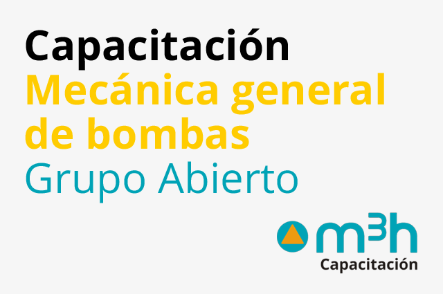 Capacitación: Mecánica general de bombas centrífugas