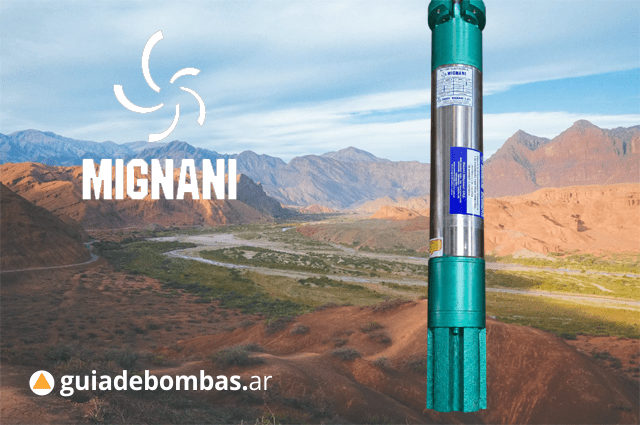 MOTORES SUMERGIBLES MIGNANI desarrollados para el agro, el riego y las cooperativas de agua del interior argentino